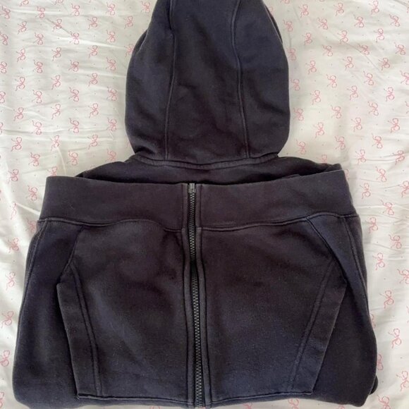 Nike Black Full-Zip Hoodie | Size Small | Classic Swoosh Logo - Picture 6 of 6